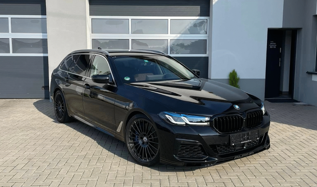 Zabezpieczenie BMW D5S ALPINA folią PPF i korektą lakieru – Profesjonalny detailing w Detailing Crafts
