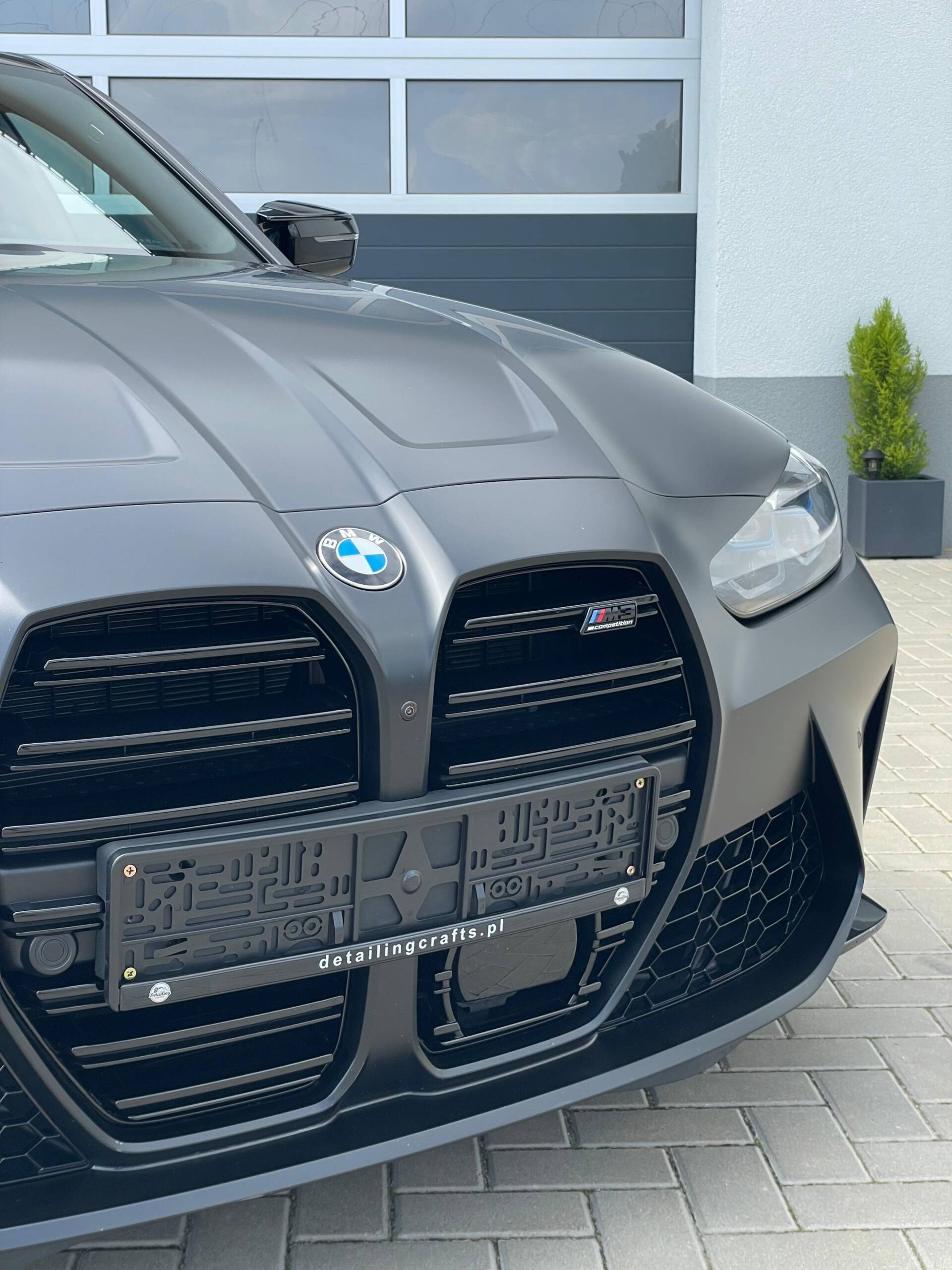Zabezpieczenie auta i zmiana wizualna w jednym? BMW M3 Competition przeszło u nas taki zabieg!